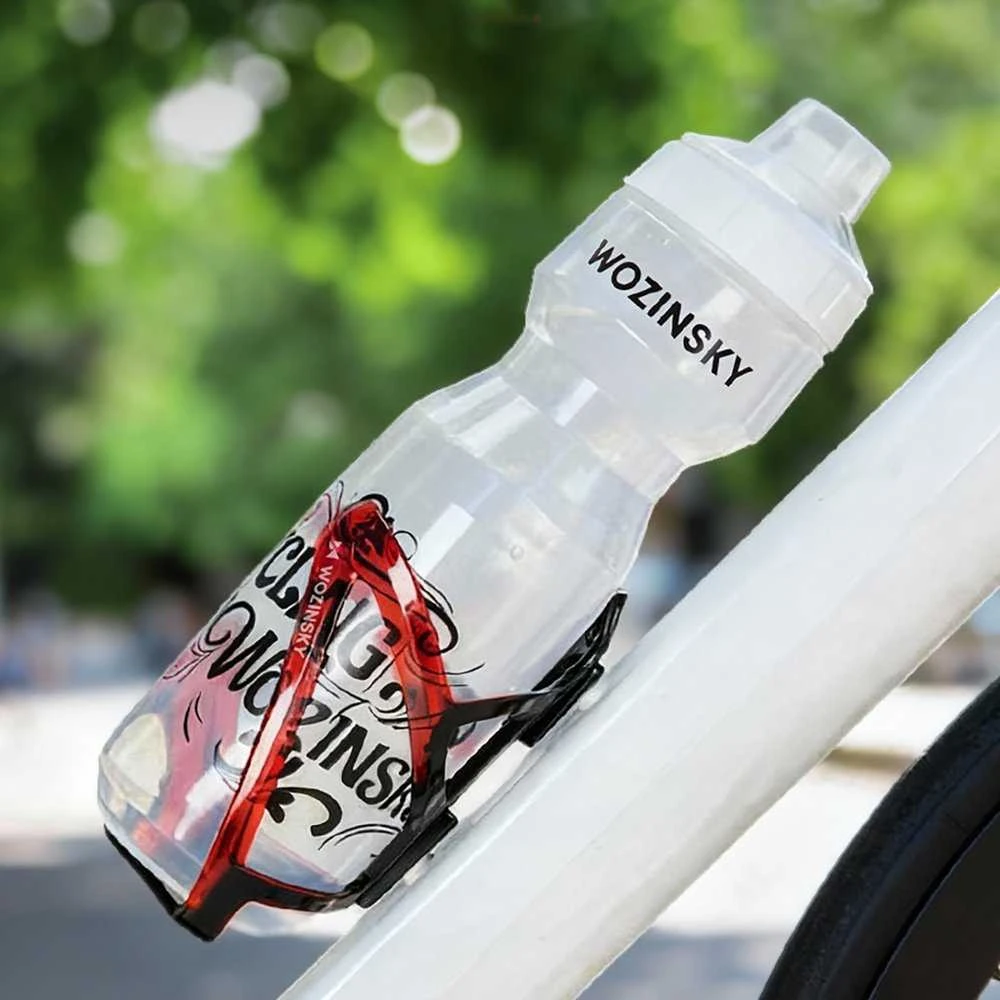 Wozinsky WUR-01BR Bike Bottle Holder Basket - Juodas and Raudona