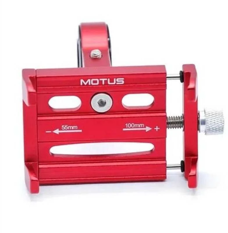 Universal phone holder Motus MOTHAN02R Raudona