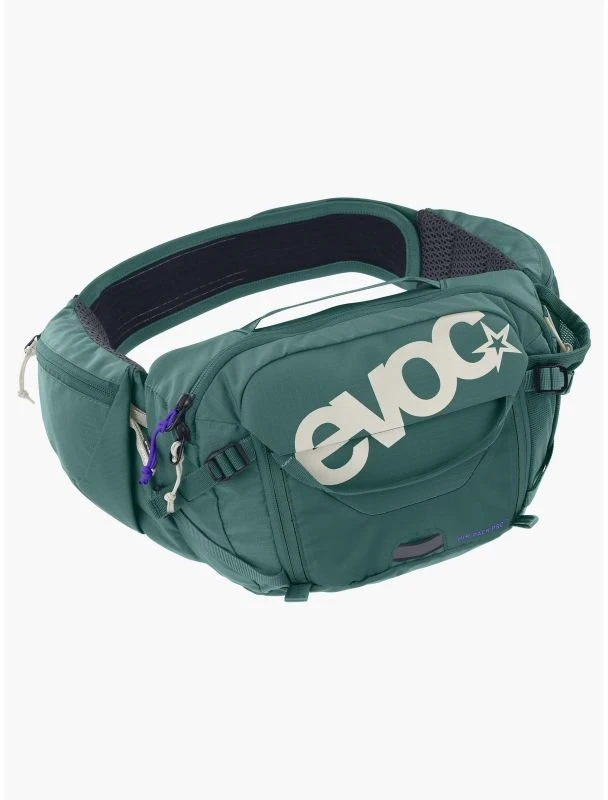Dviračio juosmens rankinė EVOC Hip Pack Pro 3, 3 l, žalia