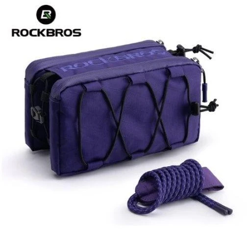 Dviračio krepšys 3012011304 violetinė Rockbros