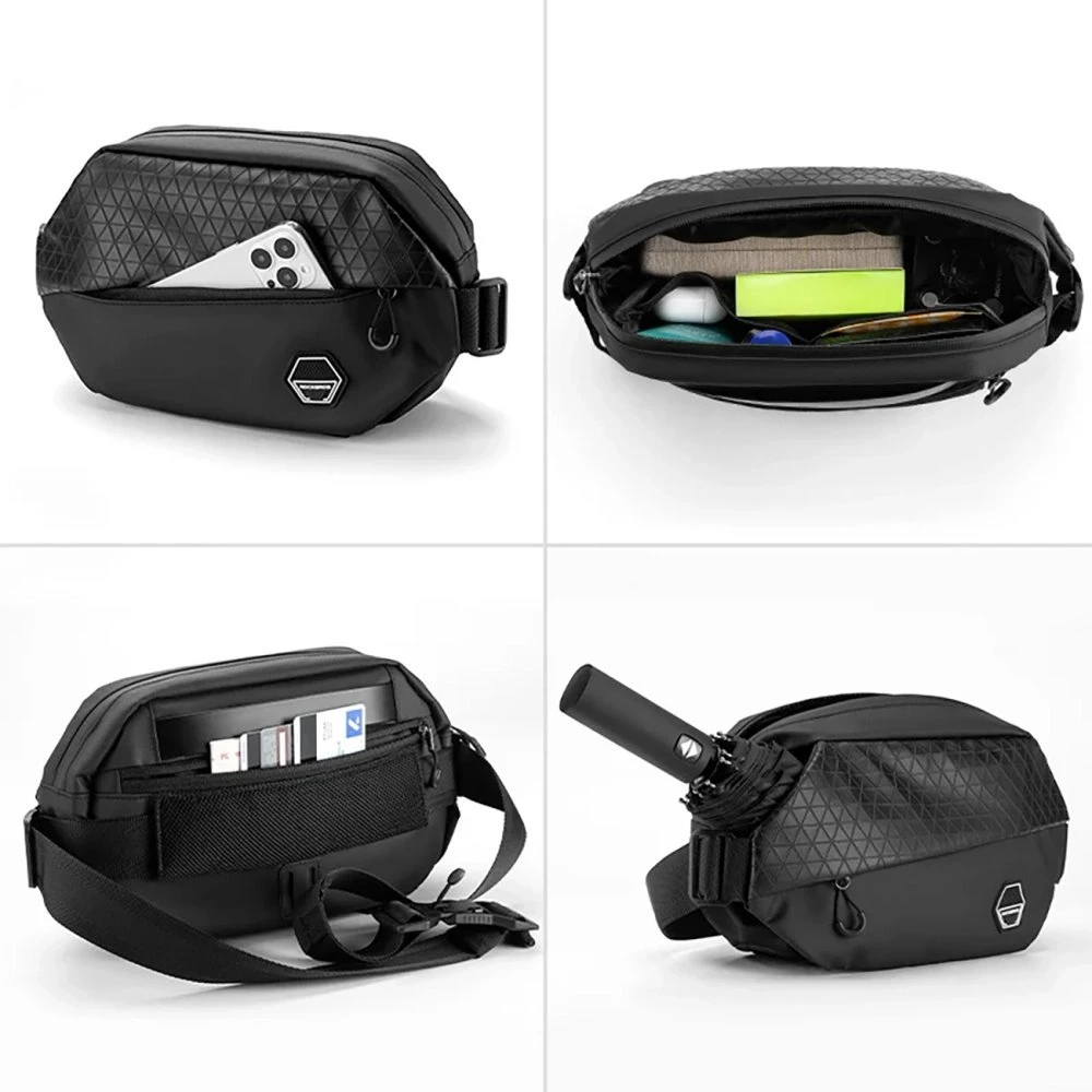 Rockbros H23 multifunctional waterproof bag 3.5 l - juodas