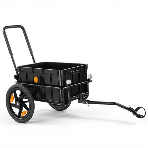 Dviračio krovinių priekaba-vežimėlis VEVOR CT1022, 45 kg keliamoji galia