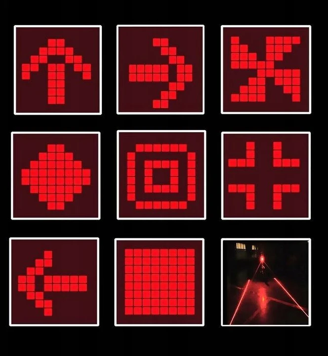 Dviračio LED žibintas