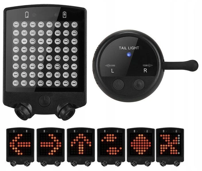 Dviračio LED žibintas