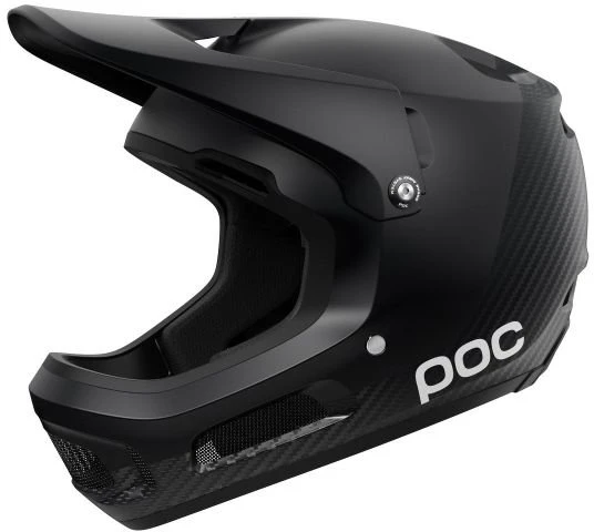 Dviračio šalmas POC Coron Air Carbon Mips, juodas