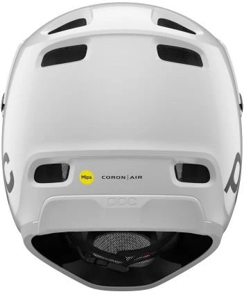 Dviračio šalmas POC Coron Air Mips, baltas