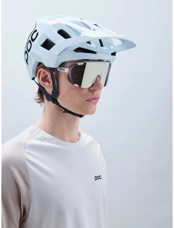 Dviračio šalmas POC Kortal Race MIPS, baltas