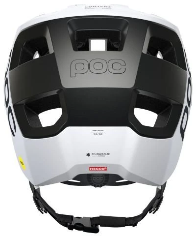Dviračio šalmas POC Kortal Race MIPS, baltas