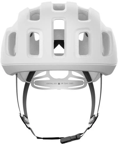 Dviračio šalmas POC Ventral Air MIPS Integra su platesne vidine forma, baltas