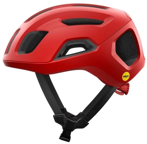 Dviračio šalmas POC Ventral Air Wide Fit MIPS Integra, raudonas