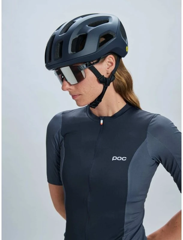 Dviračio šalmas POC Ventral Air Wide Fit MIPS Integra, tamsiai mėlynas