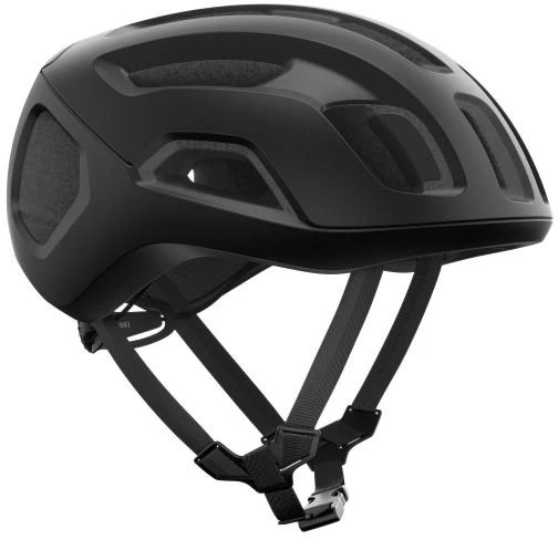 Dviračio šalmas su 360° reguliavimu POC Ventral Air MIPS, juodas