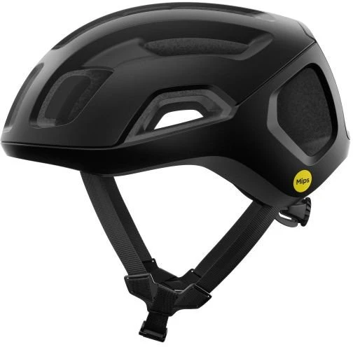 Dviračio šalmas su 360° reguliavimu POC Ventral Air MIPS, juodas