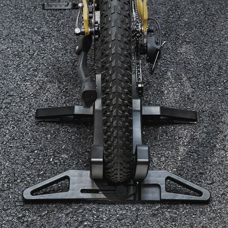 Wozinsky WSR-02 dviračių stovas, stabilus, dviračio ratams - juodas