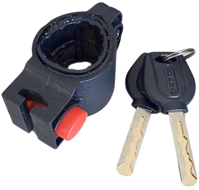 Dviračio užraktas Gerda Pilkas Flex 1500/12V OSFL0150012 B3V2XP