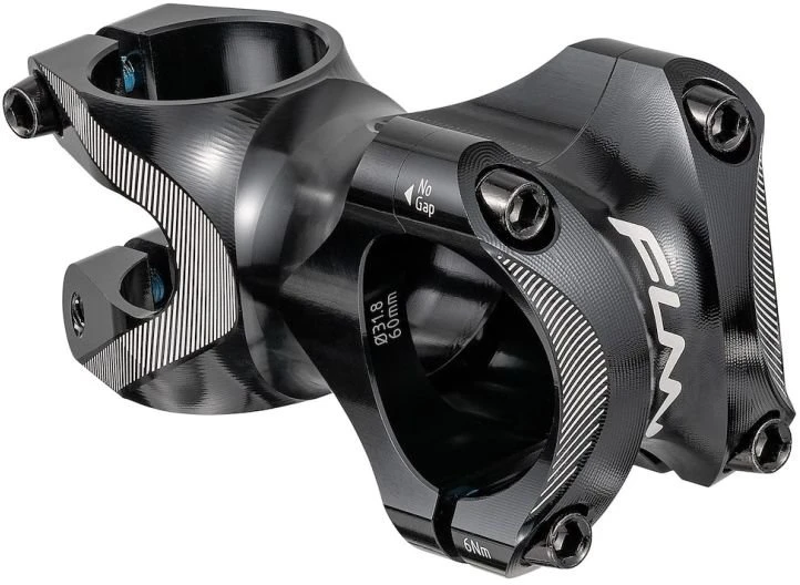 Dviračio vairo iškyša FUNN Tron, 31,8 mm, 60 mm, juoda