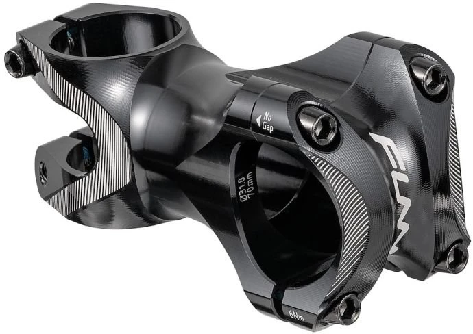 Dviračio vairo iškyša FUNN Tron, 31,8 mm, 70 mm, juoda