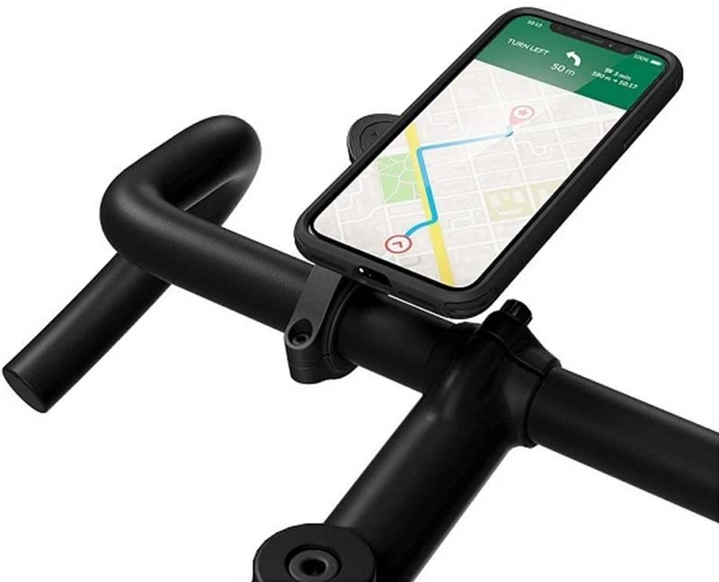 Dviračio vairo laikiklis Spigen Gearlock MF100, juodas