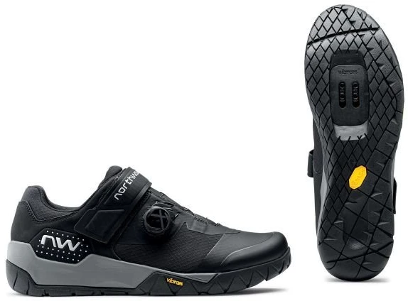 Dviračių batai Northwave Overland Plus, juodi