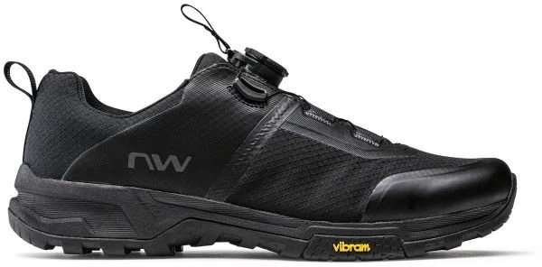 Dviračių batai plokštiems pedalams Northwave Crossland Plus, juodi