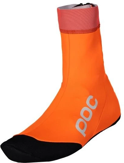 Dviračių batų antbačiai su atšvaitais POC Thermal Bootie, oranžiniai