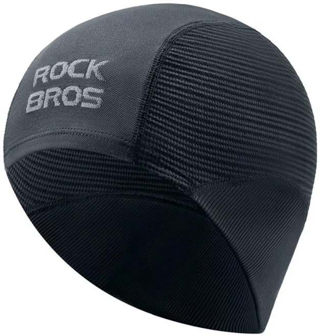Rockbros LF25956 Besiūlė megzta dviratininko kepuraitė - Juodas