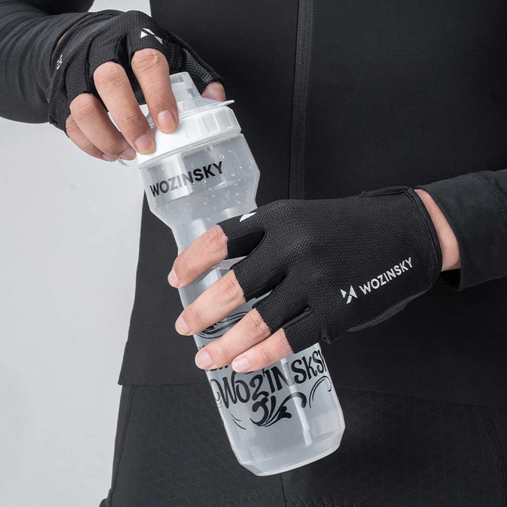 Wozinsky WRR-01L cycling pirštinės dydis L - juodas