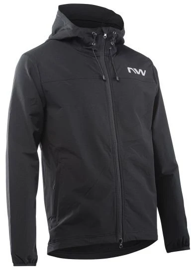 Dviračių softshell striukė Northwave Rampage Lightshell, juoda