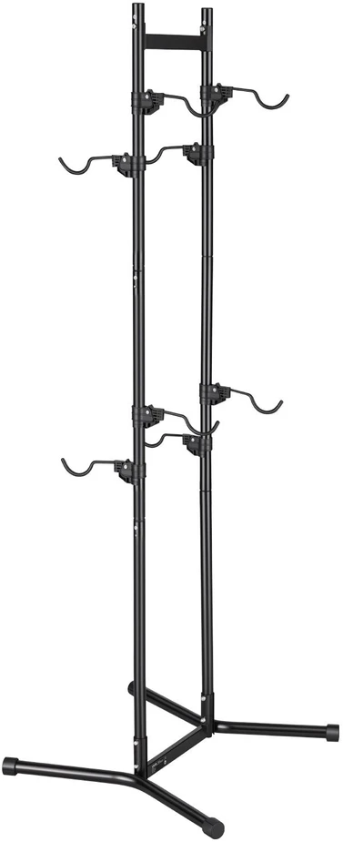Dviračių stovas 4 dviračiams VEVOR HS-ZL-02, laisvai pastatomas