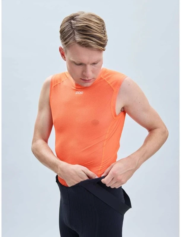 Dviratininko apatinė liemenė POC Essential Layer, oranžinė