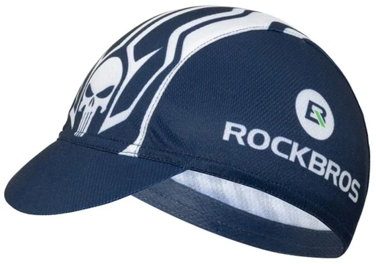 Kepurė Rockbros MZ10019 dviratininko kepuraitė su snapeliu – mėlyna