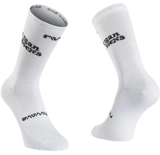 Dviratininko kojinės NORTHWAVE Clean Sock, baltos