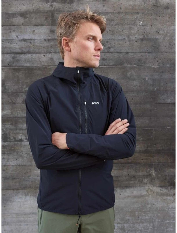 Dviratininko striukė nuo vėjo POC Motion Wind, juoda