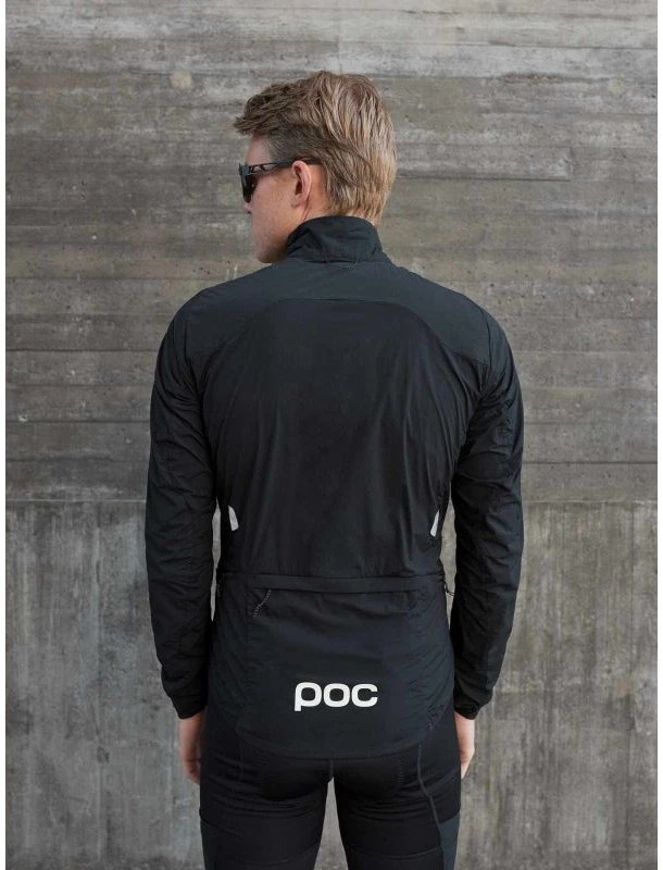 Dviratininko termo striukė POC Pro Thermal, juoda