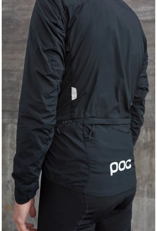 Dviratininko termo striukė POC Pro Thermal, juoda