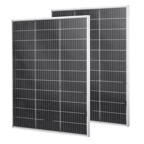 VEVOR 2 vnt. 100W bifacialiniai saulės moduliai