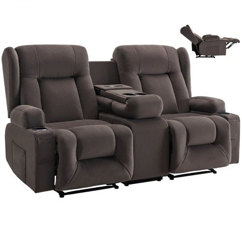 Sofa VEVOR Elektrinis lovos krėslas su masazu ir šildymu
