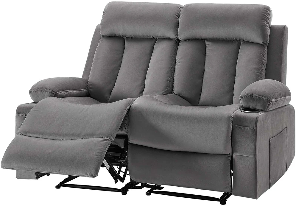 VEVOR Elektrinė dvivietė sofa su masažu ir USB