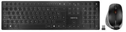 Cherry DW 9500 SLIM Klaviatūra COMBO - WIRELESS Juodas FRANCE
