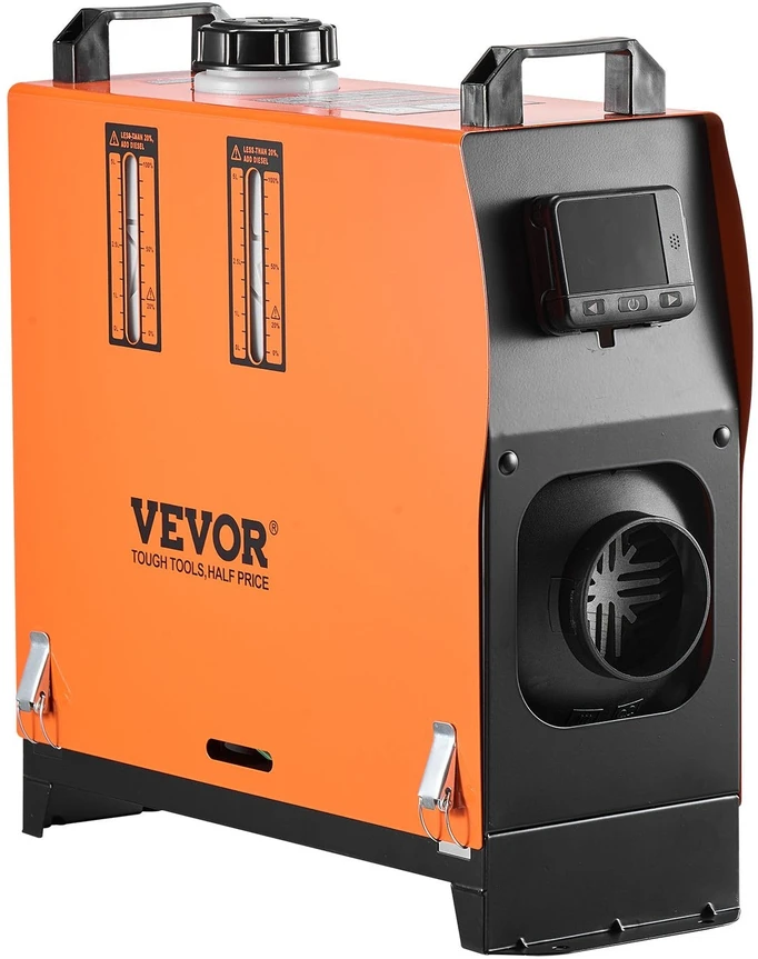 Vevor Dyzelinis oro šildytuvas 8 kW, nuotolinio valdymo pultas