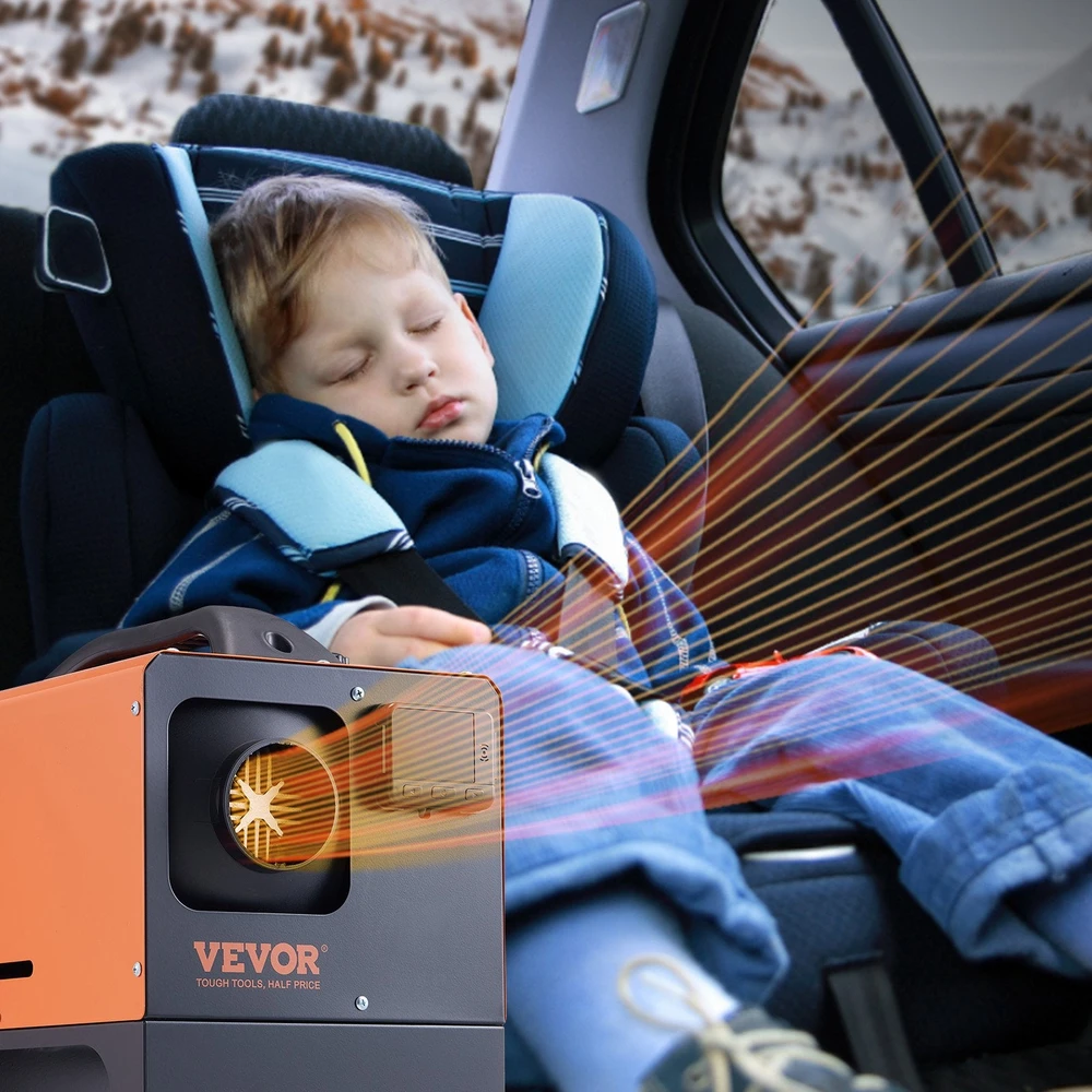 Vevor Dyzelinis oro šildytuvas automobiliams ir viduje