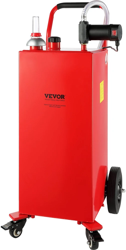 VEVOR 113 litrų degalų vežimėlis su 180W pompa