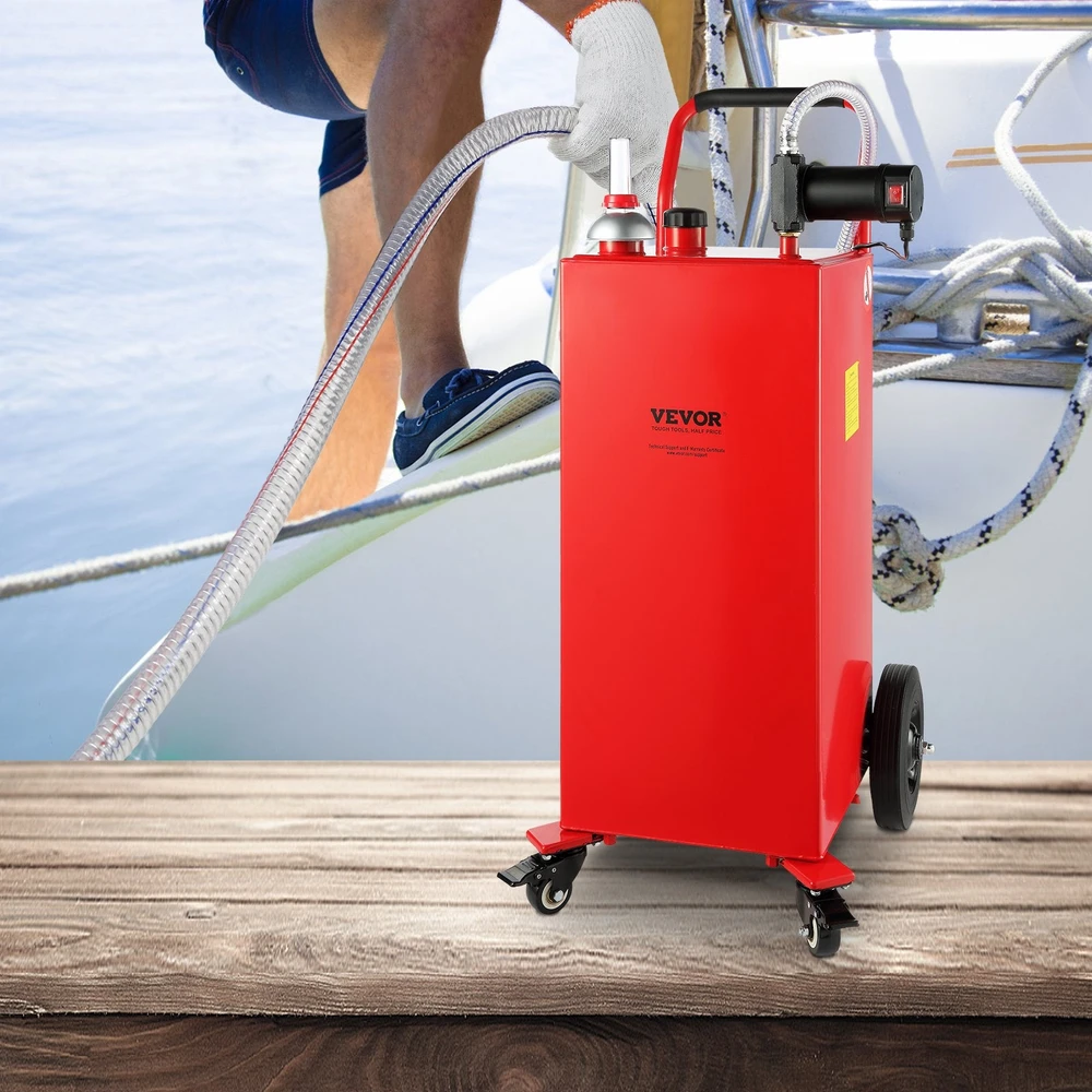 VEVOR 113 litrų degalų vežimėlis su 180W pompa