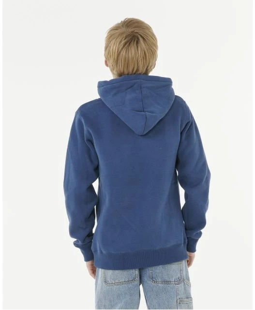 Džemperis berniukams su gobtuvu Rip Curl Stapler Hood, tamsiai mėlynas