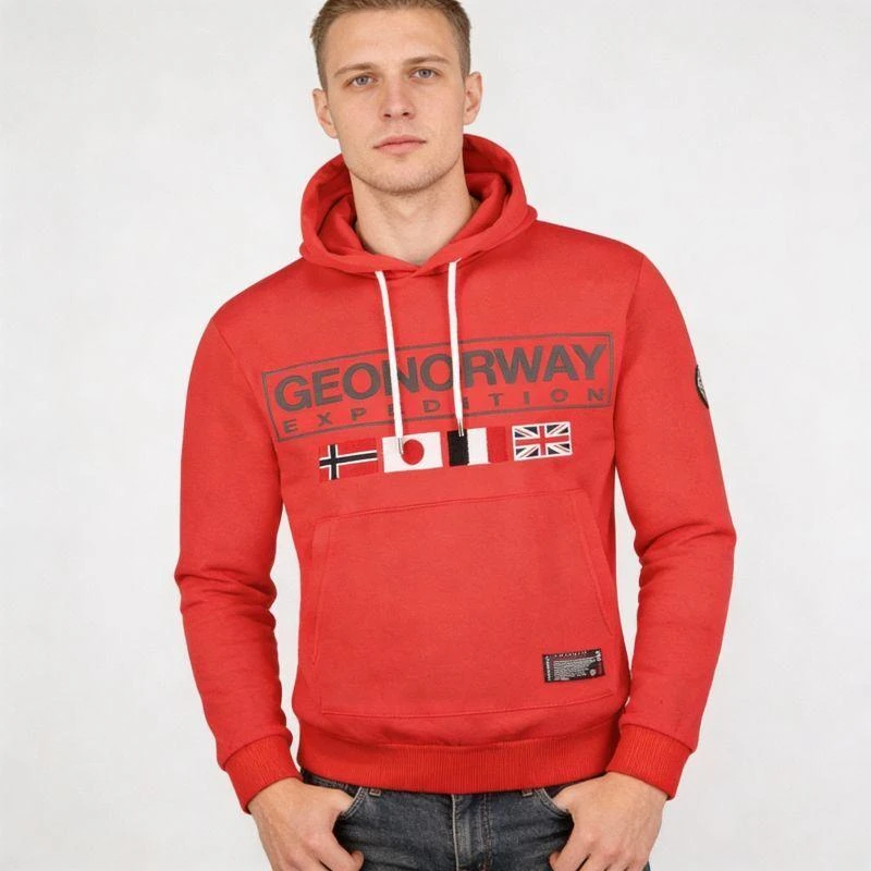 Džemperis Geographical Norway Great DB 317 M WY8613H/GN-Raudona