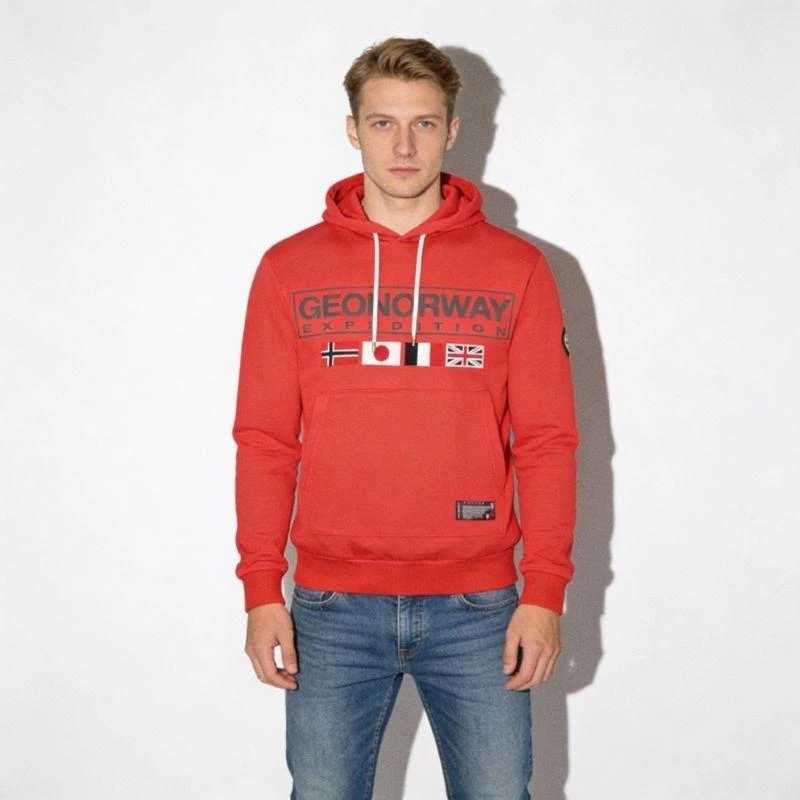 Džemperis Geographical Norway Great DB 317 M WY8613H/GN-Raudona