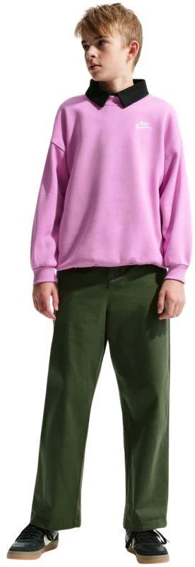 Džemperis Nike Sportswear Club Fleece Kids' rožinės spalvos FD2923 503