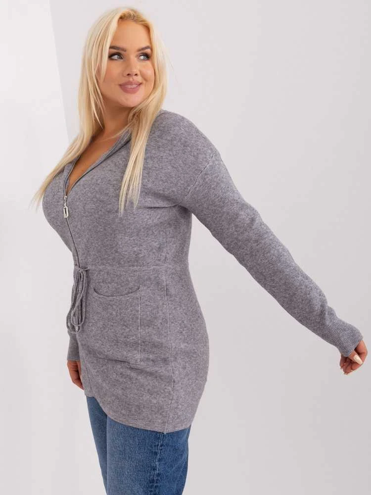 Džemperis pilkos spalvos