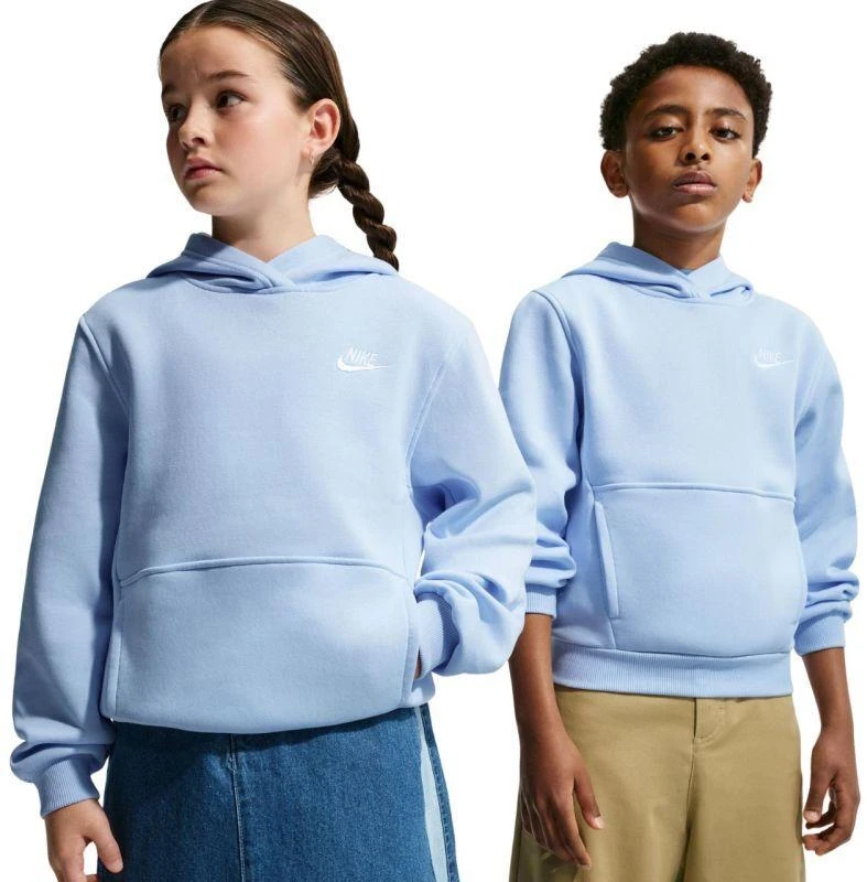 Džemperis vaikams Nike Sportswear Club Fleece, šviesiai mėlynas, FD3000 408