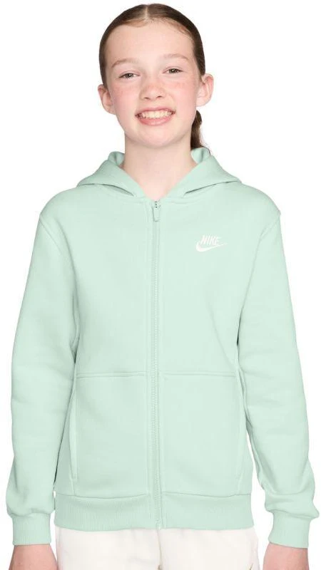 Džemperis vaikams Nike Sportswear Club Fleece, mėtų spalvos, FD3004 394